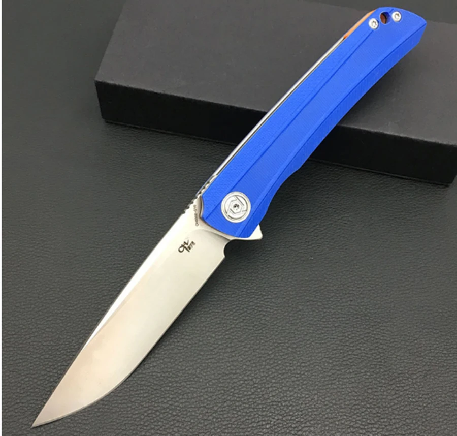 Высокое качество складной нож D2 лезвие G10 Ручка шарикоподшипник Кемпинг Открытый