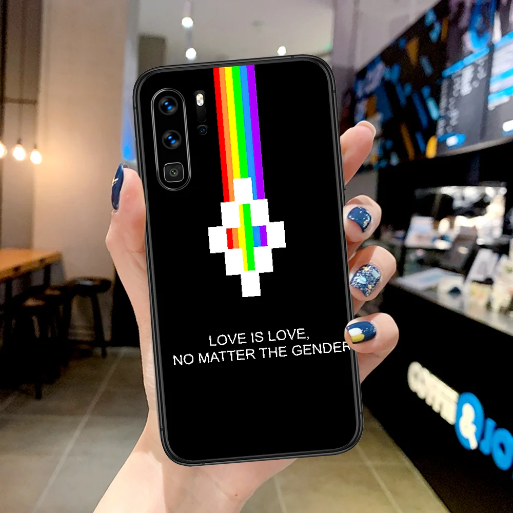 

Marcelo Burlone Brand Phone Case For Huawei P Mate Smart 10 20 30 40 Lite Z 2019 Pro black Hoesjes Soft Back Pretty Bumper Trend