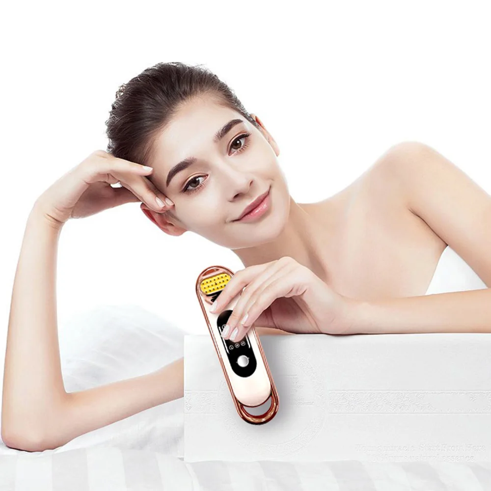 Эффективный прибор для ухода за кожей Электрический лифтинг лица разглаживает