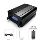 Набор FM передатчик для трансляции радиостанции ST-7C стерео PLL с источника питания с небольшими антенна комплект whosesales