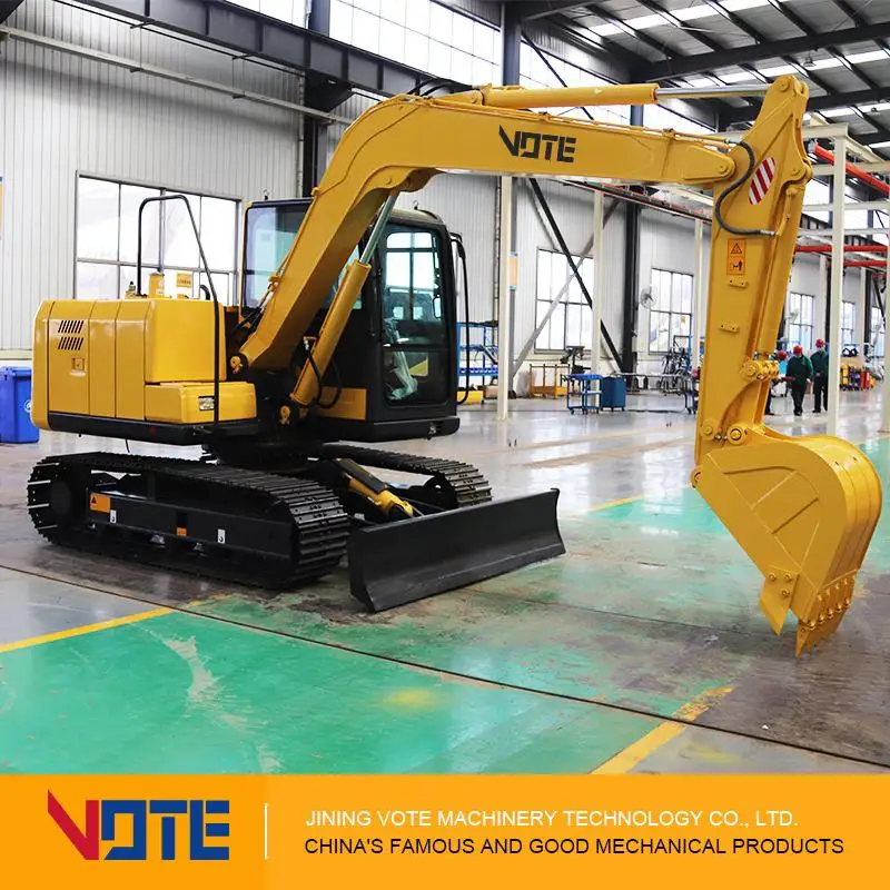 

China 8 ton excavator hydraulic motivation material handling excavator 8 ton digger safety and environmental