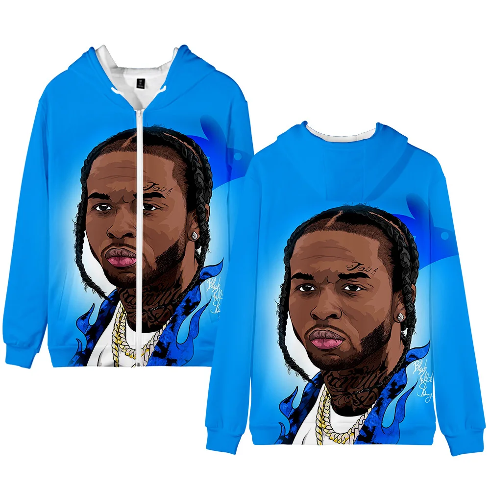 Толстовка RIP Rapper Pop Smoke 3D мужские куртки с капюшоном Пальто повседневные свитшоты