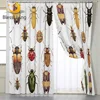 BlessLiving Insect Curtain for Living Room Colorful Hipster Beetles Bedroom Curtain Watercolor Window Treatment Drapes 1-Piece 1