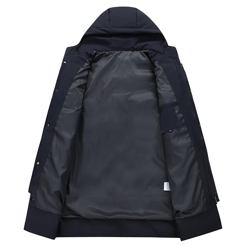 Новый размера плюс 8XL 7XL 6XL зимняя куртка на хлопковом подкладе для мальчиков