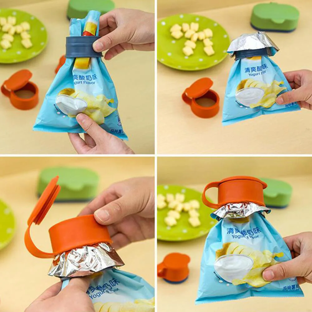 3 шт. многофункциональная сумка для еды уплотнительные зажимы сохранения