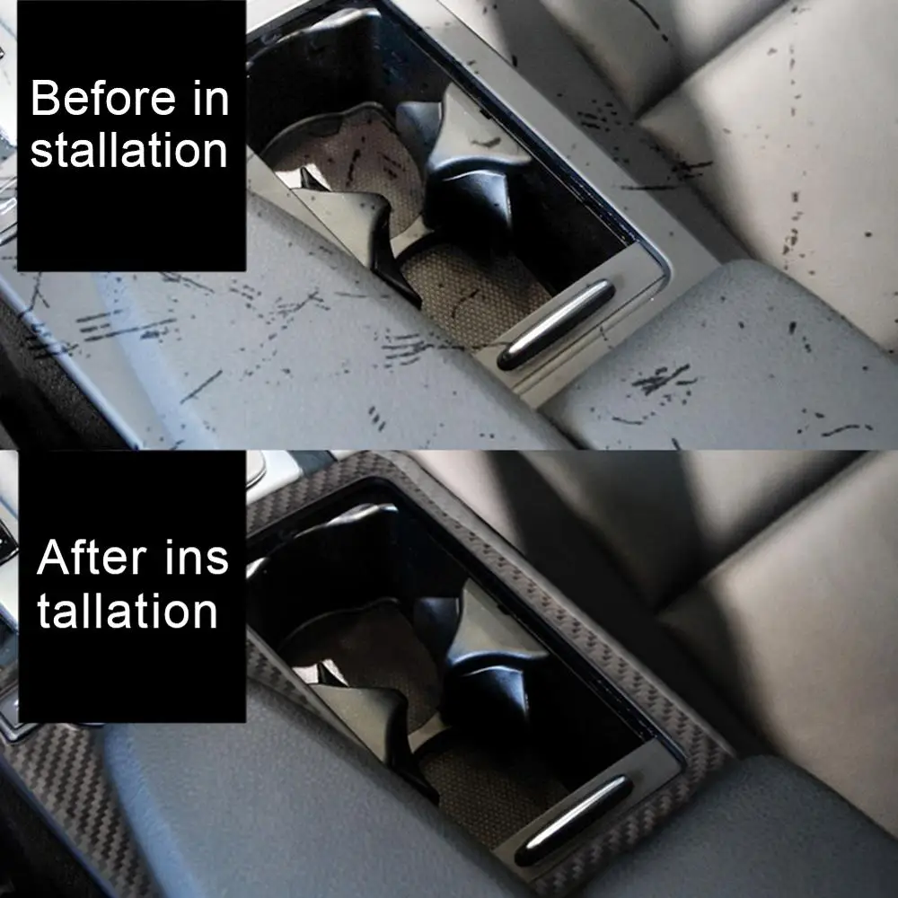 Автомобильная центральная консоль держатель стакана для воды панель Крышка