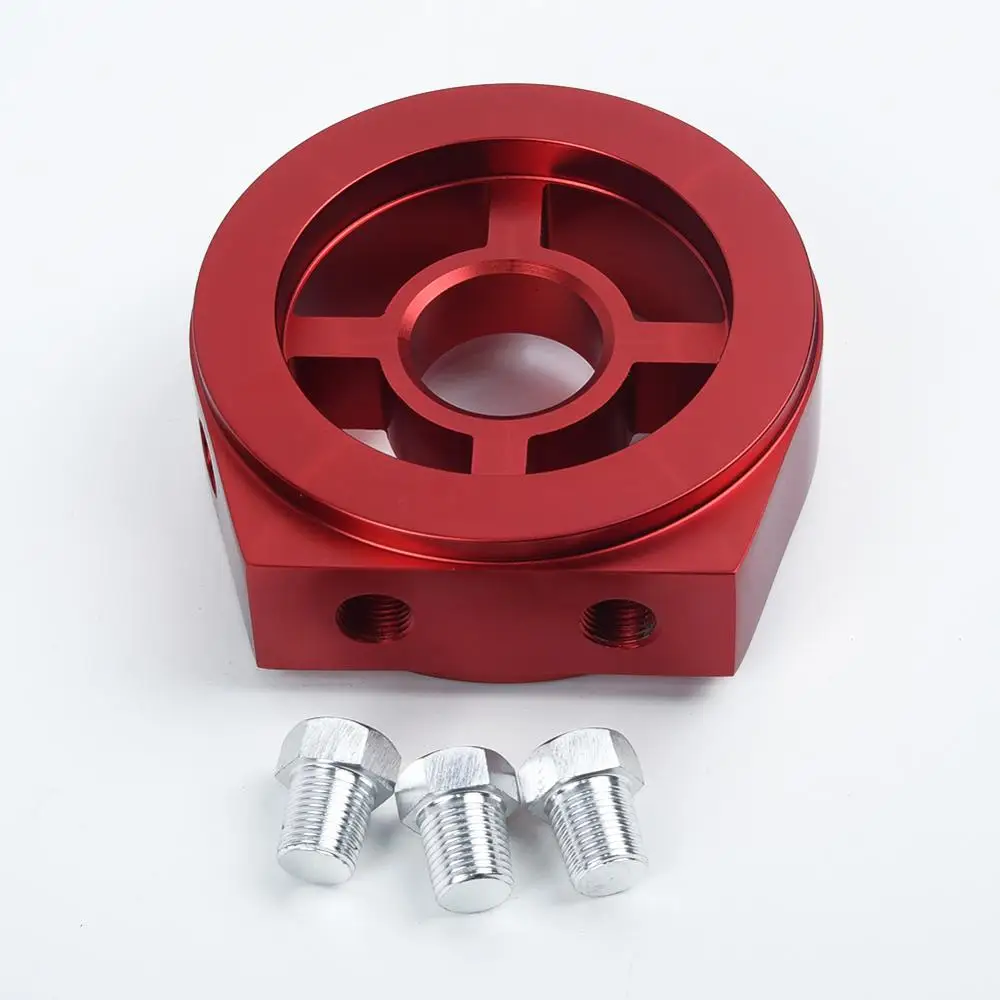 Масляный манометр фильтр Сэндвич адаптер пластина 1/8 Npt датчик температуры