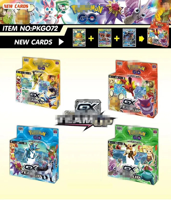 42 шт. GX MEGA Shining TAKARA TOMY карточная игра Pokemonn Battler Carte торговые карты детская