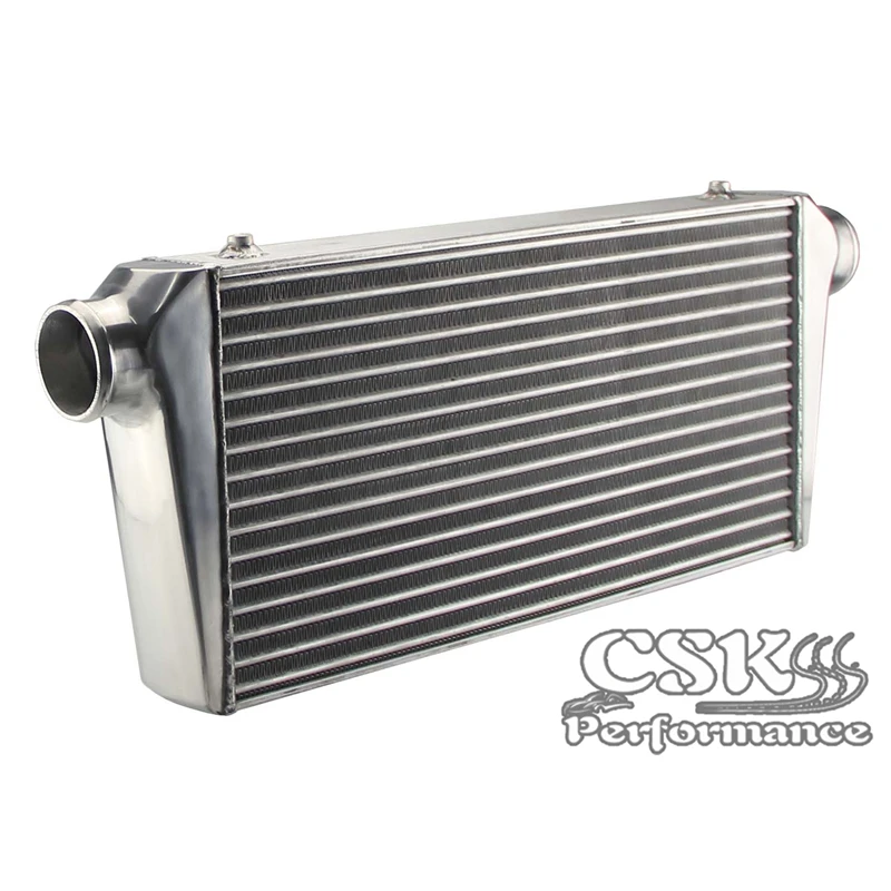 

Aluminum Front Mount Tube-fin Intercooler 600*300*76mm In/outlet 3" FMIC
