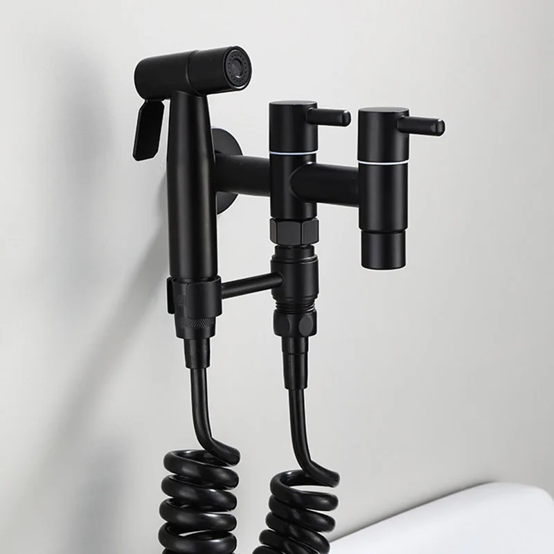 Смеситель для биде унитаза черный смеситель биде|Биде| |