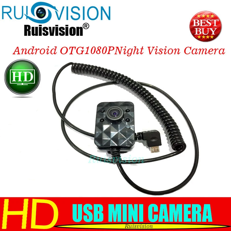 Новинка HD1080P Android micro USB OTG камера 2MP Android Мобильный micro USB 850NM инфракрасная камера ночного видения с IR-CUT