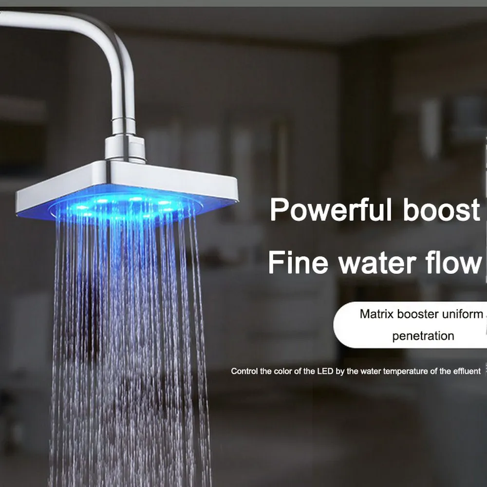 Регулируемая душевая лейка 6 функций высокого давления для ванной комнаты