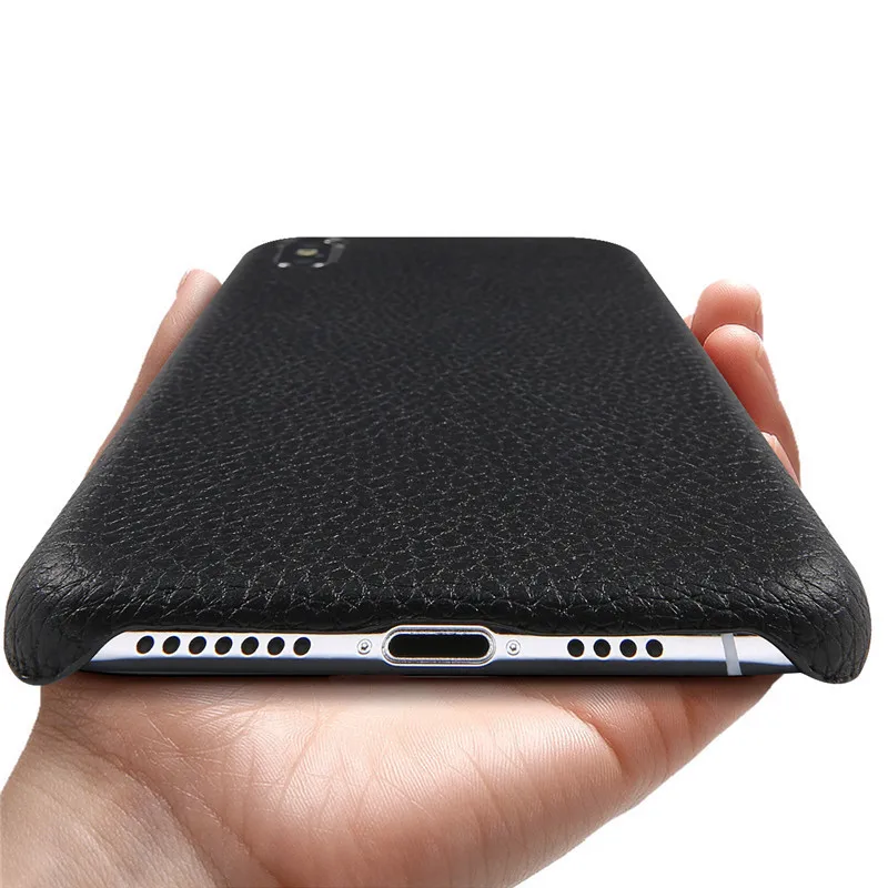 Lovebay Телефон чехол для iPhone 6 7 8 Plus роскошный бизнес матовый мягкий PU для iPhone X XR XS Max Противоударный задняя крышка Чехлы подарок