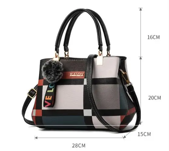 Женская сумка через плечо новинка 2019 крутая модная большая Корейская версия