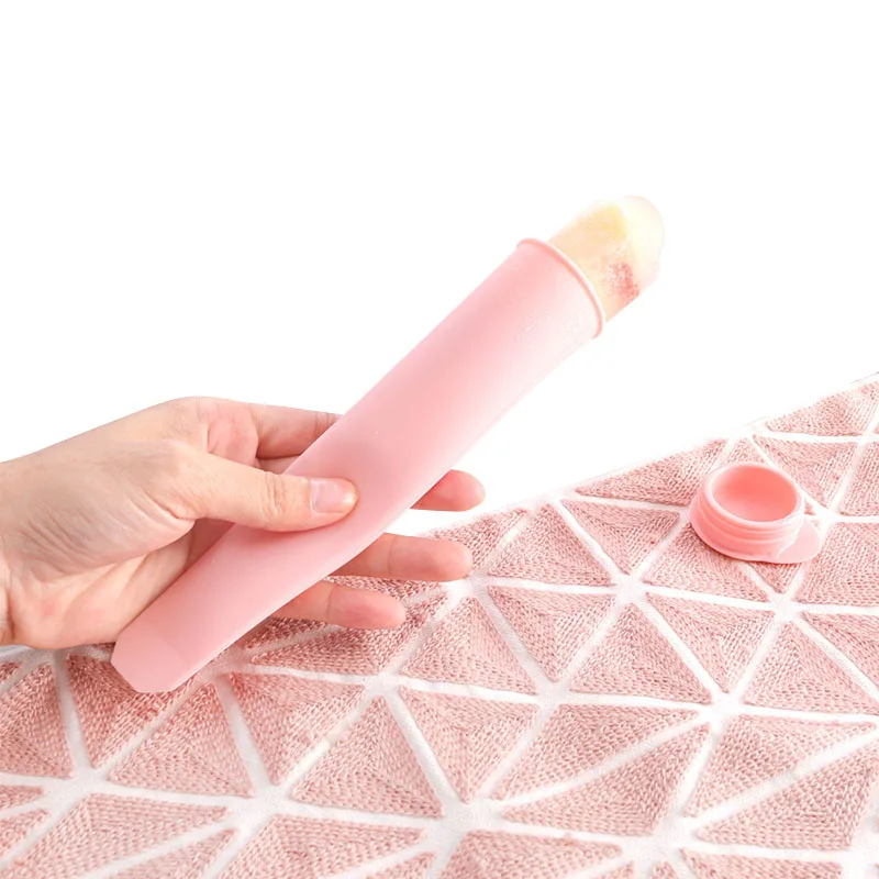 Креативная силиконовая ручная форма для мороженого с крышкой летние кухонные