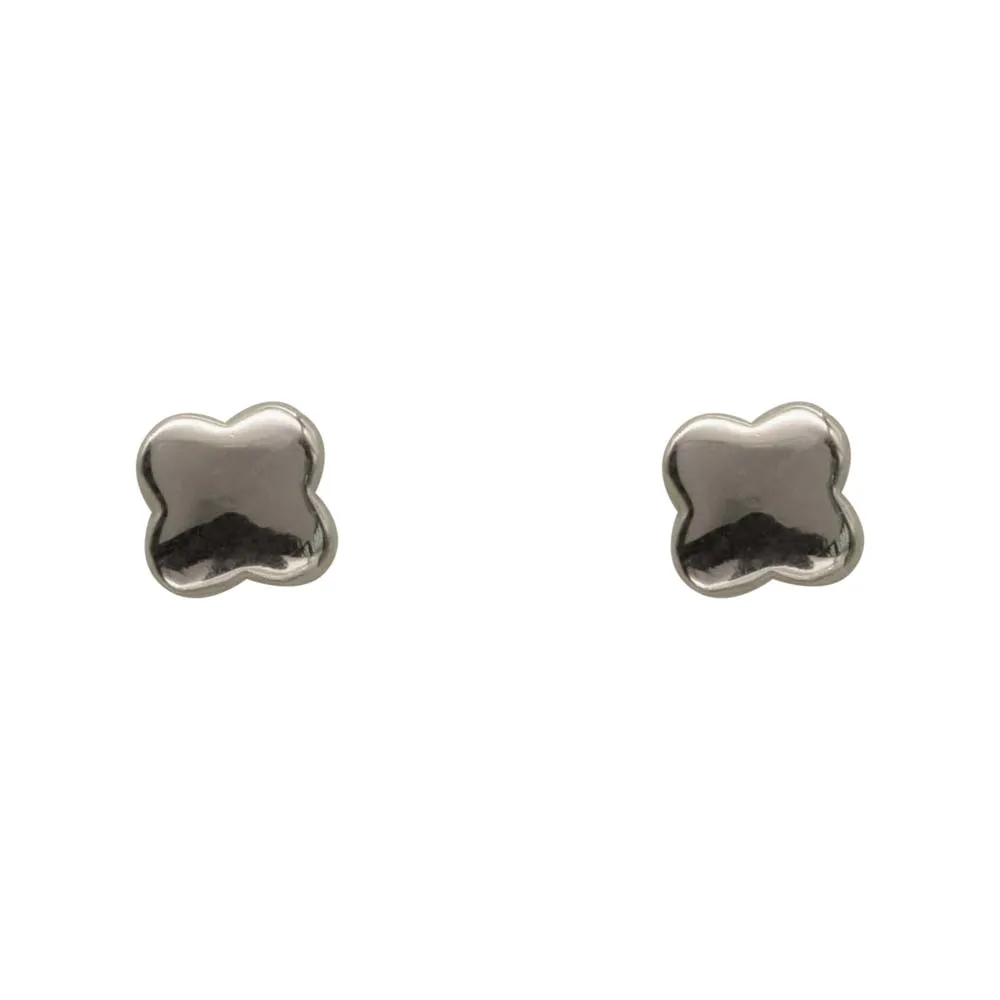 

2021 four-leaf clover earrings female earrings trendy simple temperament high-end sense of light luxury atmospheric earrings