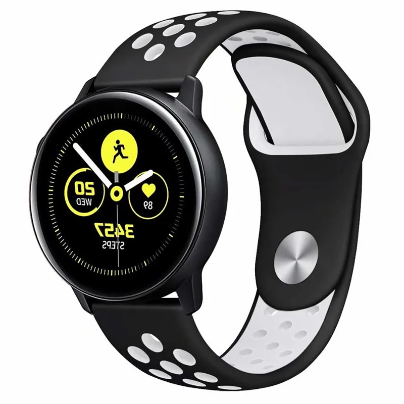 Ремешок для Samsung Gear S3 S2 sport Frontier Classic galaxy Watch active 42 мм 46 Band huami amazfit gtr bip 22 20 huawei GT 2 |