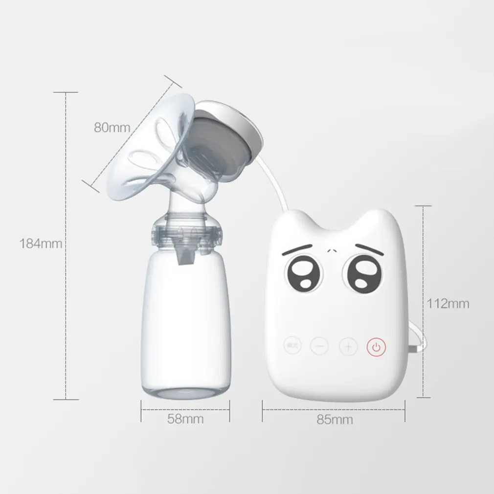 

Purpleberry Rabbit Bilateral Electric Breast Pump Breast Pumping Milk Suction Massage Postpartum Breast Pump