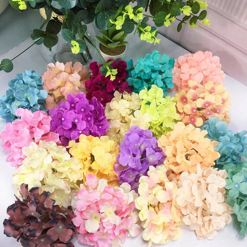 

16cm Artificial Flowers Bouquet Wedding Party Silk Cloth Fake Plant Flowers Christmas Decor Dried Flowers for Home Decoration