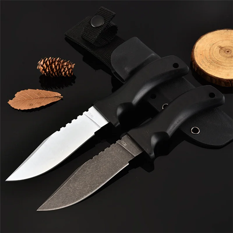 

MANCROZ Jungle Survival Fixed Blade knife CNC Grinding DC53 Blade G10 Handle Tactical Knives Camping Hunting EDC Outdoor Tool