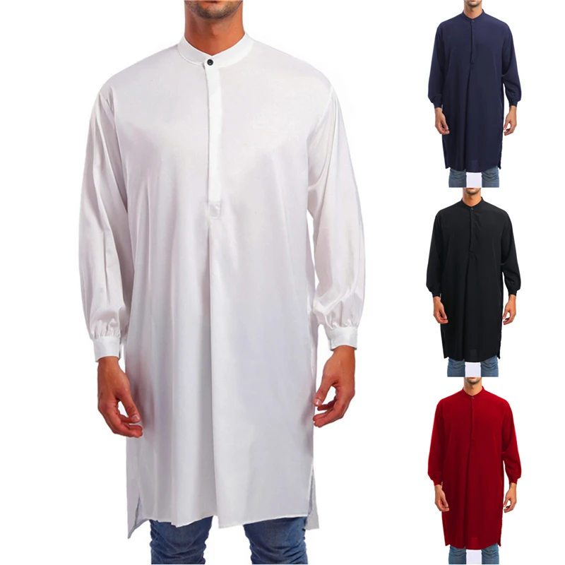 Abaya tobe Jubba мусульманская одежда мужская из Саудовской Аравии Ropa Hombre блуза кафтан