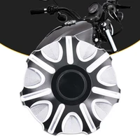 50 dropshipping mp12 001 0156 motorcycle black white flower gas tank cap1 fuel oil tank cover screw clockwise thread for xl1200