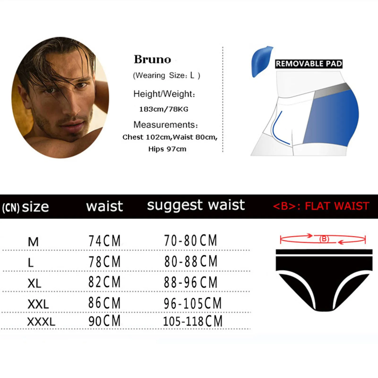 

Men's Summer Swimsuits Low-rise Soft Man Sexy Swim Briefs Beach Shorts Sexy Man Comfortable Printing Man Swimwear #T1G