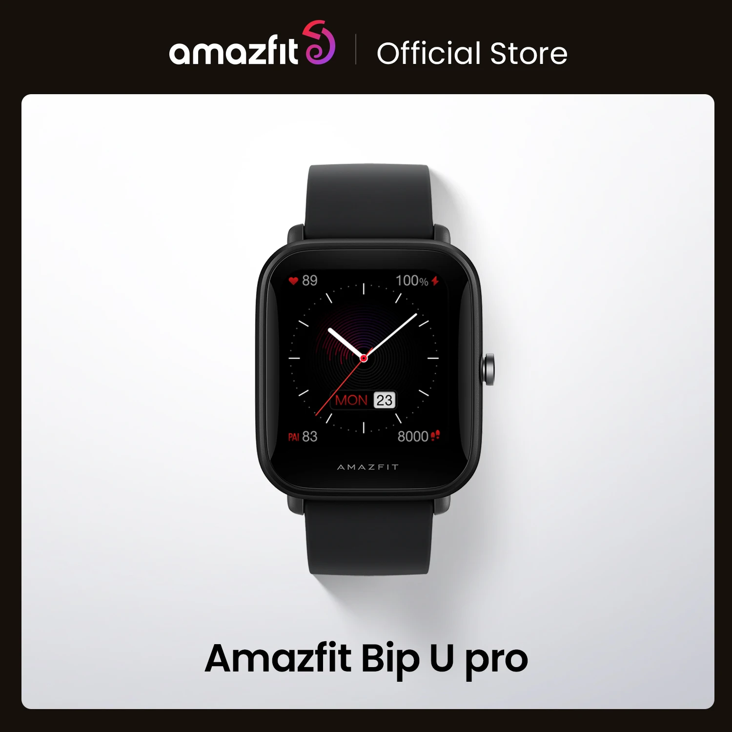 

【In Stock Global】Amazfit Bip U Pro GPS Smartwatch Color Screen 31g 5 ATM Water-resistance 60+ Sports Mode Watch for Android