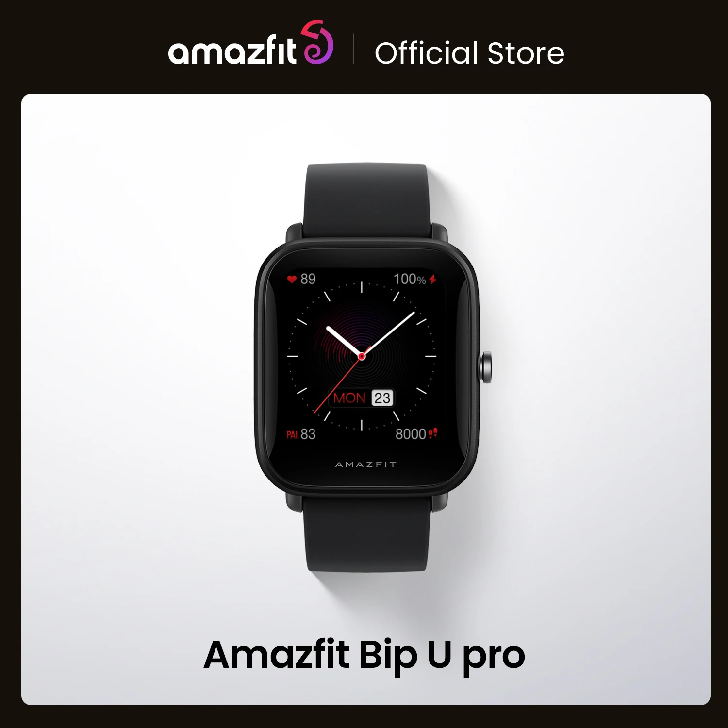  Смарт-часы Amazfit Bip U Pro с цветным дисплеем, водонепроницаемые до 60 АТМ, 31 г, 5 АТМ, для Android 