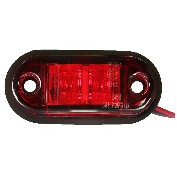 

12V / 24V 2 LED Side Marker Lights Lamp For Car Truck Trailer E-marked