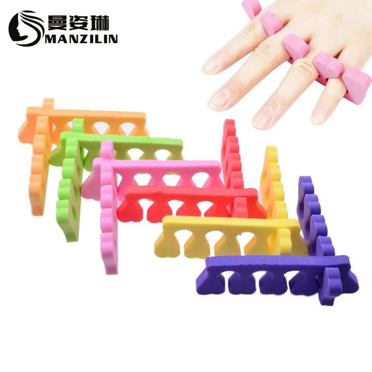 

Nail Beauty Accessories EVA Sponge Finger Separator Toe Separaters Nail Art Tool