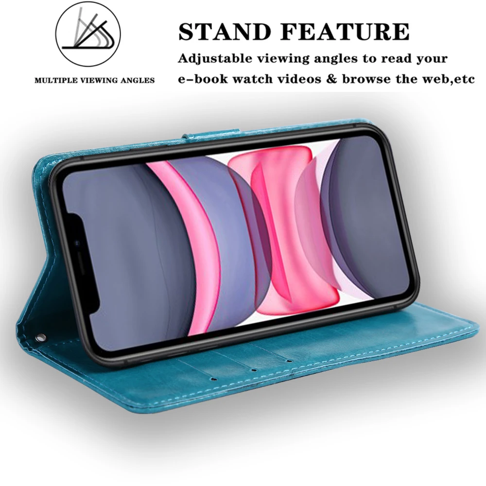 Роскошный чехол-кошелек для UMIDIGI A9 A7 A5 A7S S5 11 Pro Max Power 3 5 F2 Bison кожаный винтажный