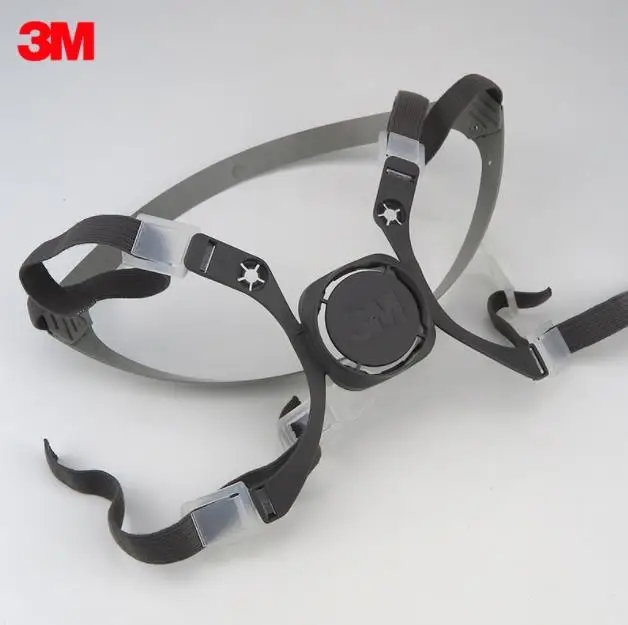 3M 6281 повязка на голову комбинация 6100/6200/6300 противогаз респиратор Сменные аксессуары с эластичным противопылевым покрытием фитинги фиксированный ремень