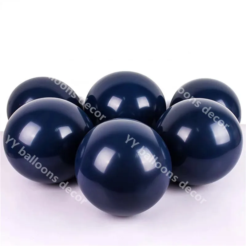 

145pcs Baby Shower Balloon Garland Arch Kit Navy Blue Metal Sliver Gray Latex DIY Wedding Balloon for Birthday Party Decor