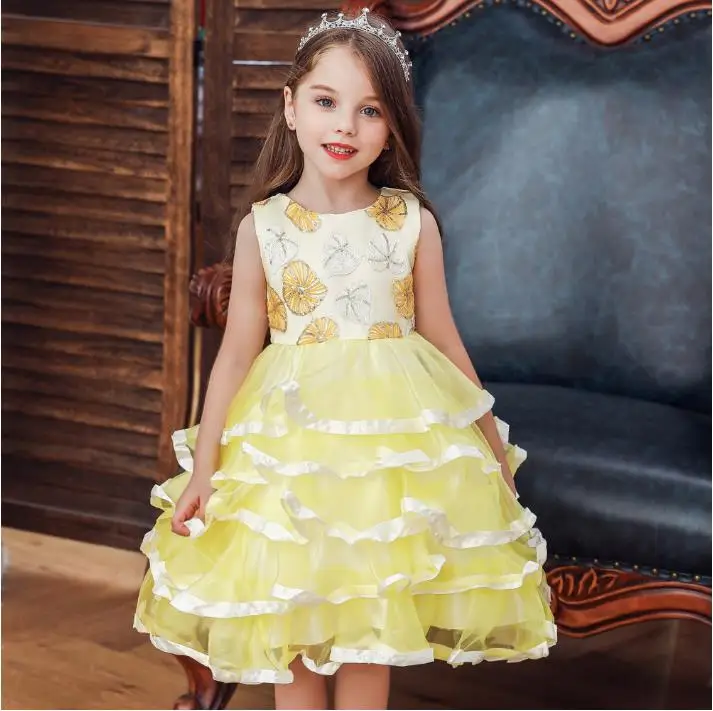 Рождественское платье Детский карнавальный костюм подарок для детей 3-10 лет