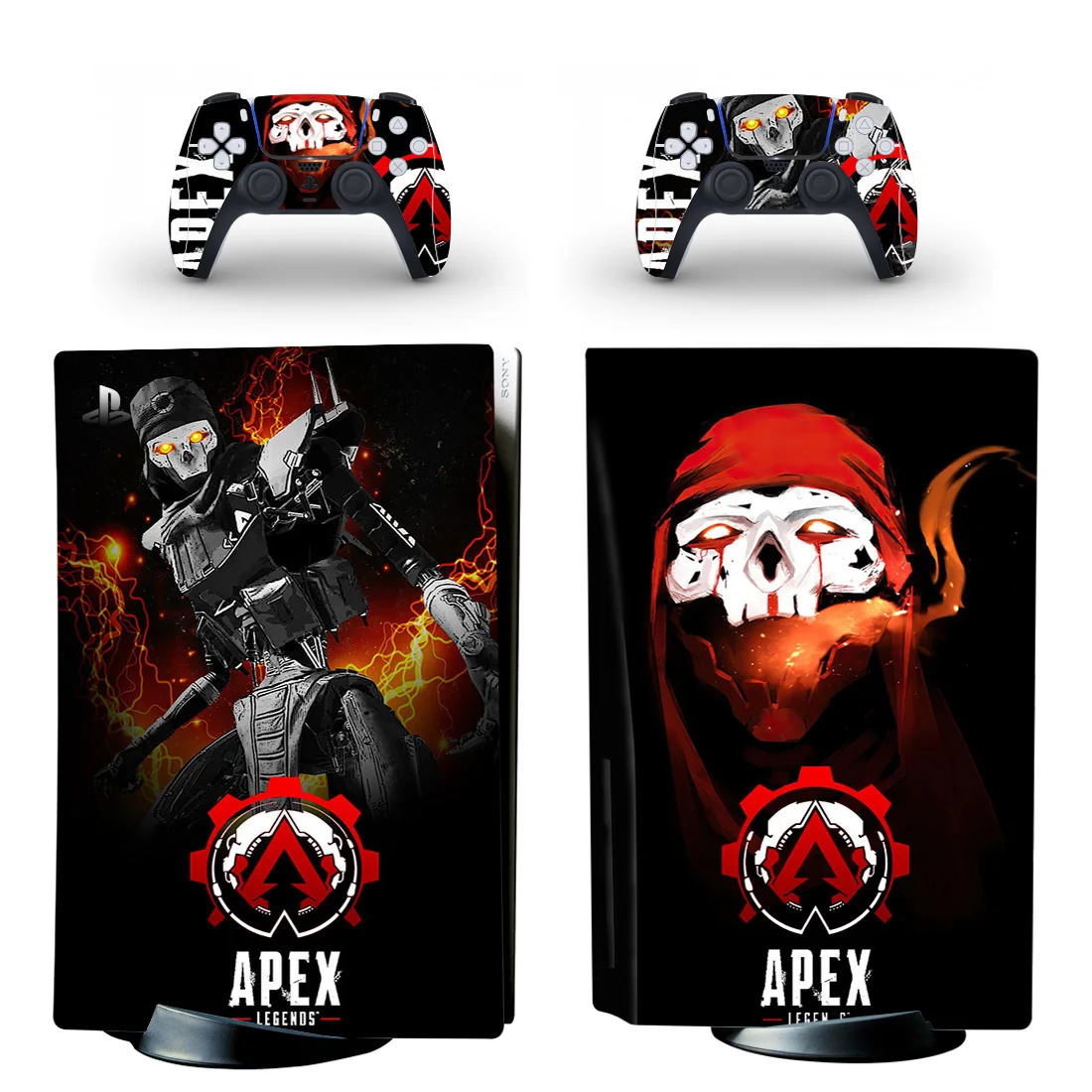 

APEX Legends PS5 Disc Skin Sticker Decal Cover for PlayStation 5 Console & Controllers PS5 Blue Ray Disk Skin Sticker Vinyl