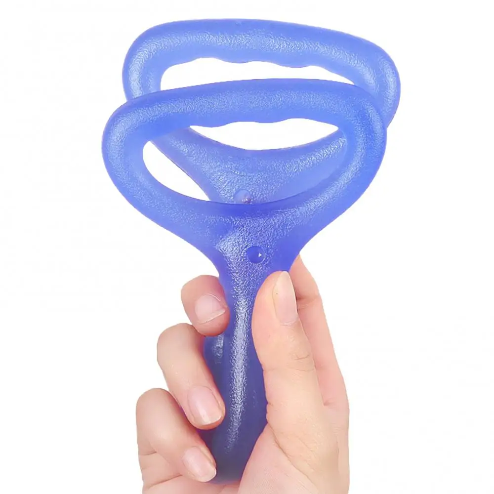 Sabuk Yoga Pilates Band 8 Bentuk Resistensi Elastis Tali Tegangan Dada Expander