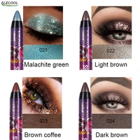 elecool pearlescent silkworm eyeshadow pen lasting waterproof shiny glitter eye shadow gel pencil 24 coloreyes korean cosmetics