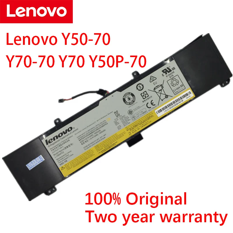 Lenovo Y50 серия 70 Y70 121500250 планшет L13N4P01 оригинальный L13M4P02 7400mAh Аккумулятор для