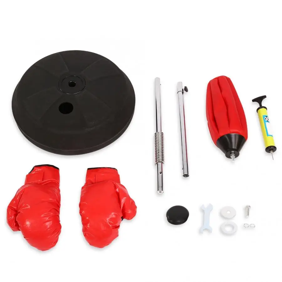 Регулируемый вертикальный бокс мяч Фитнес удар Скорость для взрослых упражнения