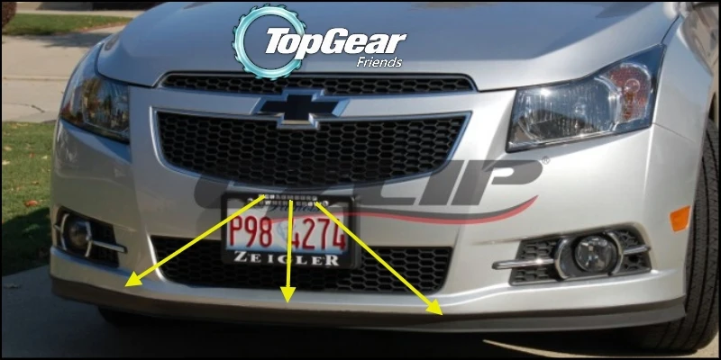 Для Chevrolet Cruze J300 бампер губы/верхняя Шестерня магазин спойлера для тюнинга
