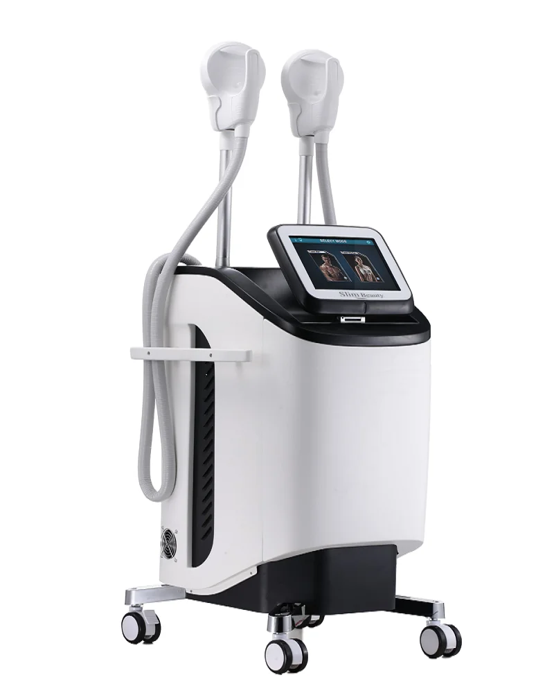 

2 handles body shaping body sculpture EMS weight loss slimming dissloved fat skin lifting fat reducing machine
