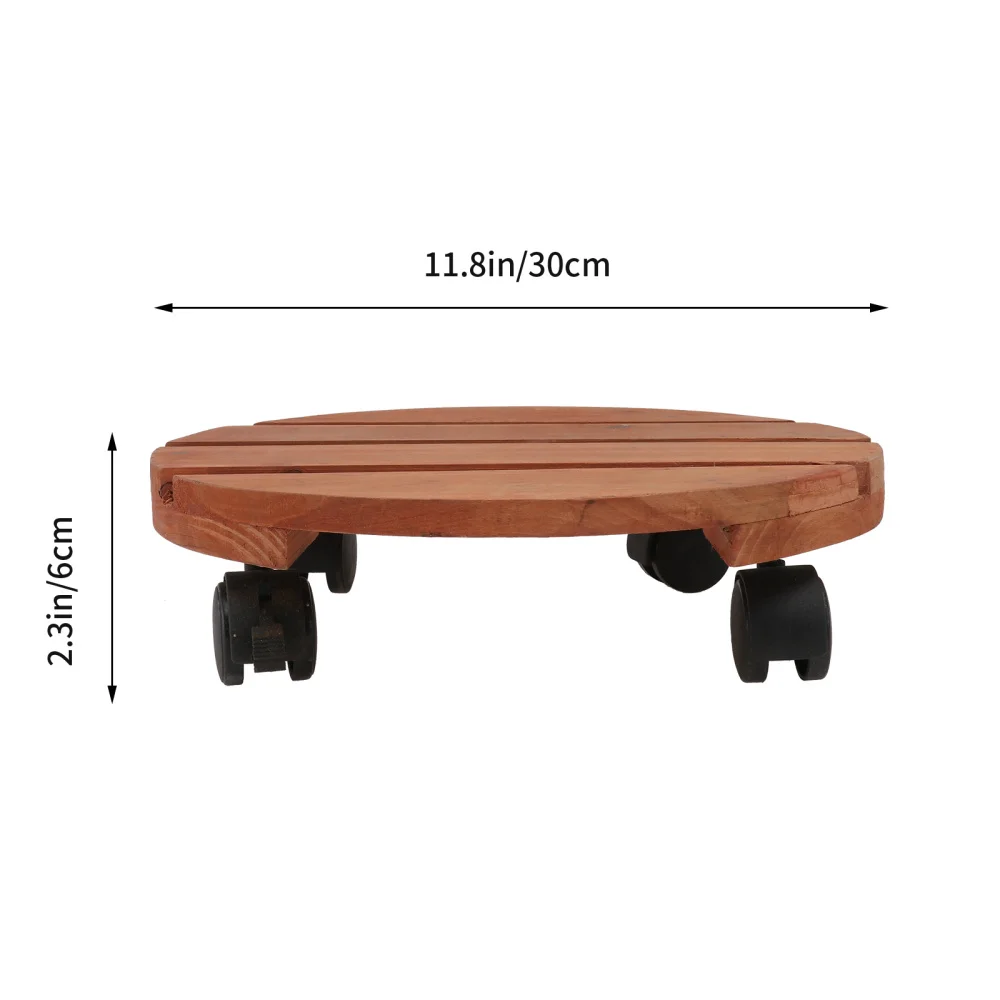 

1pc Universal Wheel Flowerpot Holder Tray Moveable Flowerpot Holder Base Tray