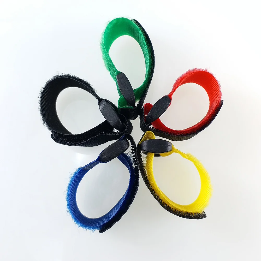 Kuke 5 шт./упак. Волшебные клейкие Ленты Кабельные стяжки модельные ремни провода с