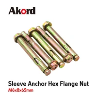 accord anchor sleeve hex gp 14x516x2 12m6x8x65mm box50