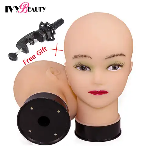 Женская голова манекена с подставкой для парика, 51 см