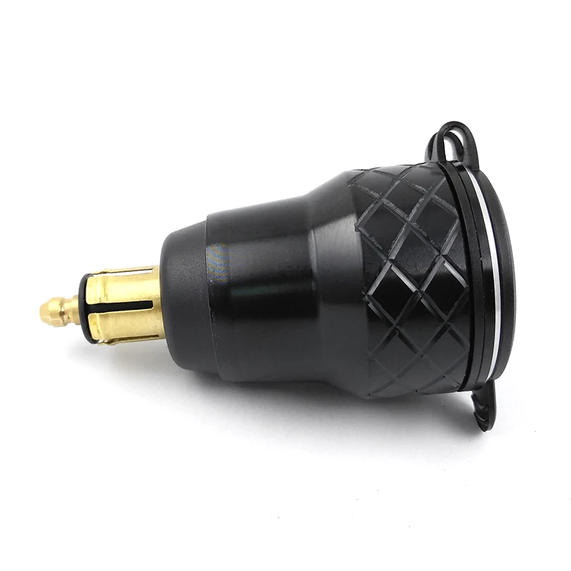Черное зарядное устройство из алюминиевого сплава Quick Charge 3 0 с двумя USB-портами