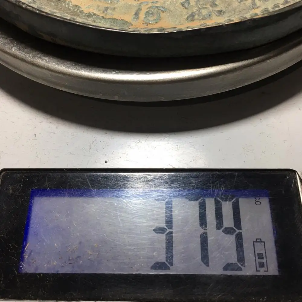 Изысканные античные Круглые Китайские иероглифы пять животных бронзовые