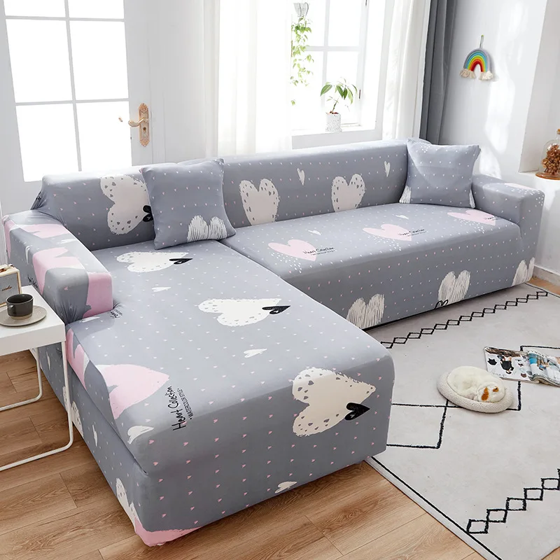 

sofa covers for living room Geometric Elastic Sofa Covers for Living Room Corner Couch Cover Chair Protector Sofa Cover L Shape