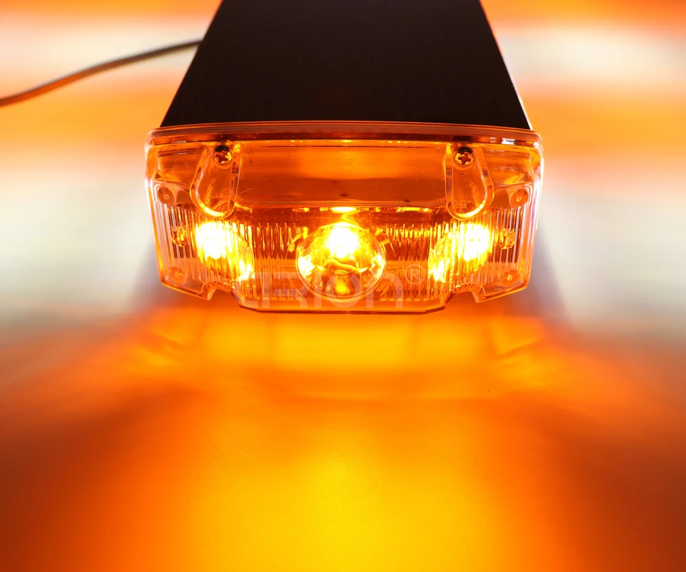 Crion синий/янтарный красный, белый 14-38LED аварийного мигающий свет мерцающий светильник Предупреждение лампа 12/24V Универсальный